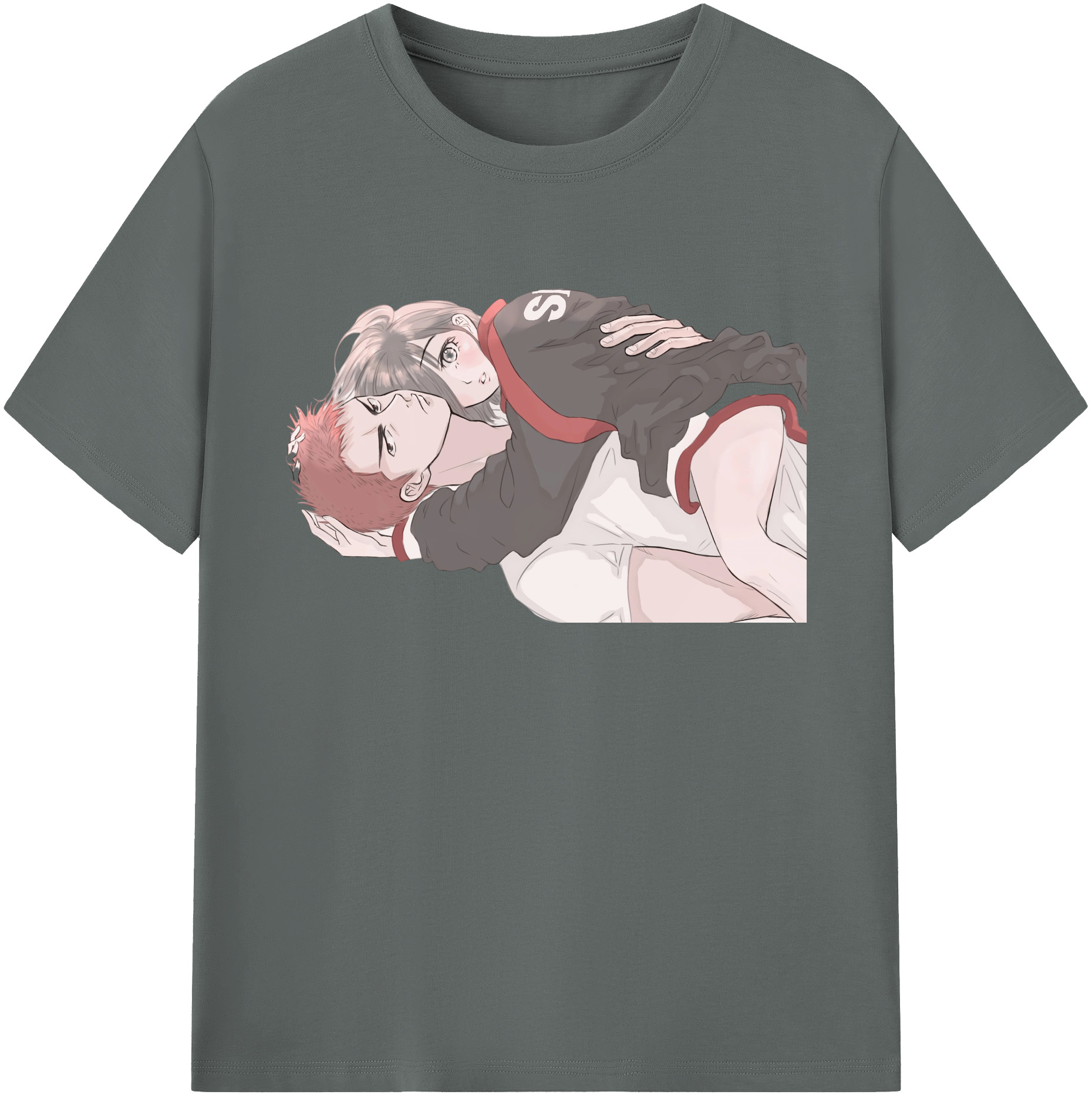 （画像用） SLAM DUNK／スラムダンク 綿100％ メンズ半袖Tシャツ｜肌触りやわらか＆通気性